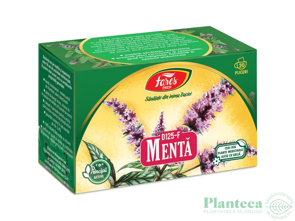 Ceai menta 20dz - FARES