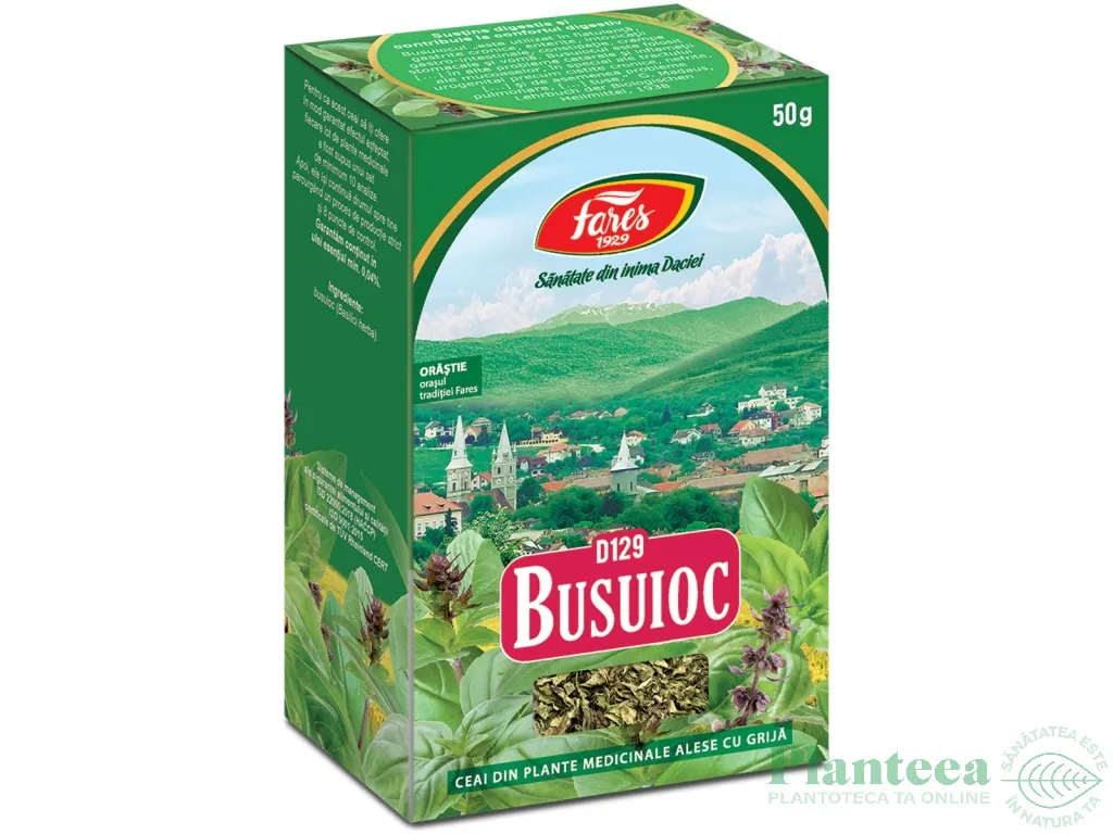 Ceai busuioc 50g - FARES