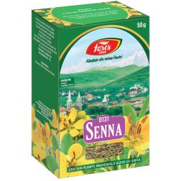 Ceai senna frunze 50g - FARES