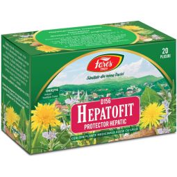 Ceai medicinal Hepatofit [protector hepatic] 20pl - FARES