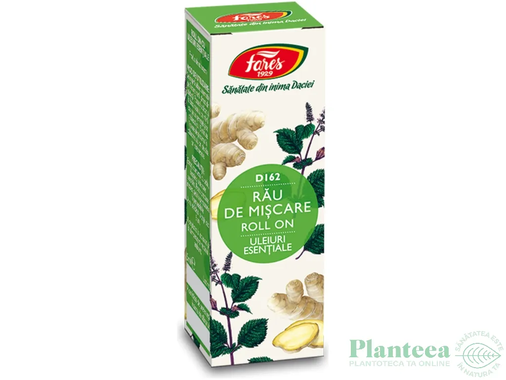 Roll on uleiuri esentiale Rau de Miscare 5ml - FARES