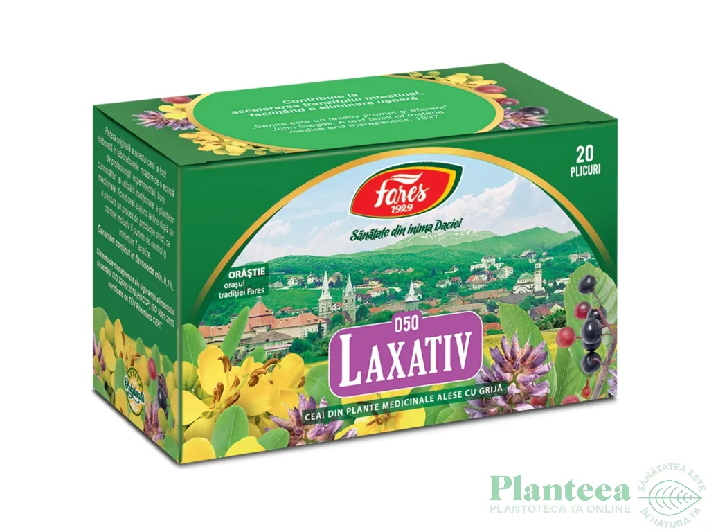Ceai laxativ 20dz - FARES