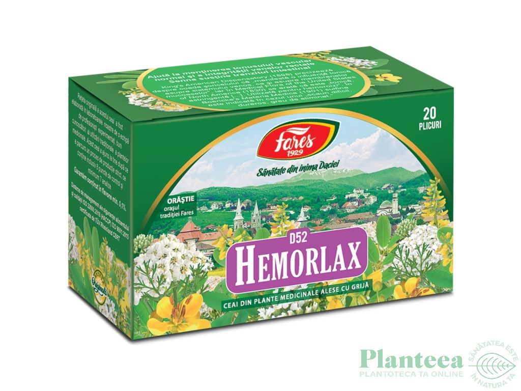 Ceai hemorlax 20dz - FARES