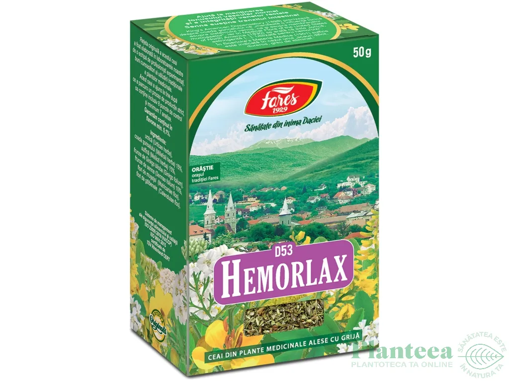 Ceai hemorlax 50g - FARES