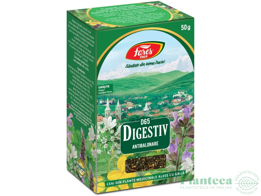 Ceai digestiv 50g - FARES