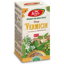 Sirop vermicin miere C propolis 100ml - FARES
