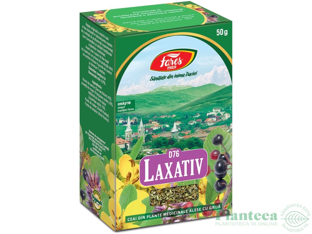 Ceai laxativ 50g - FARES