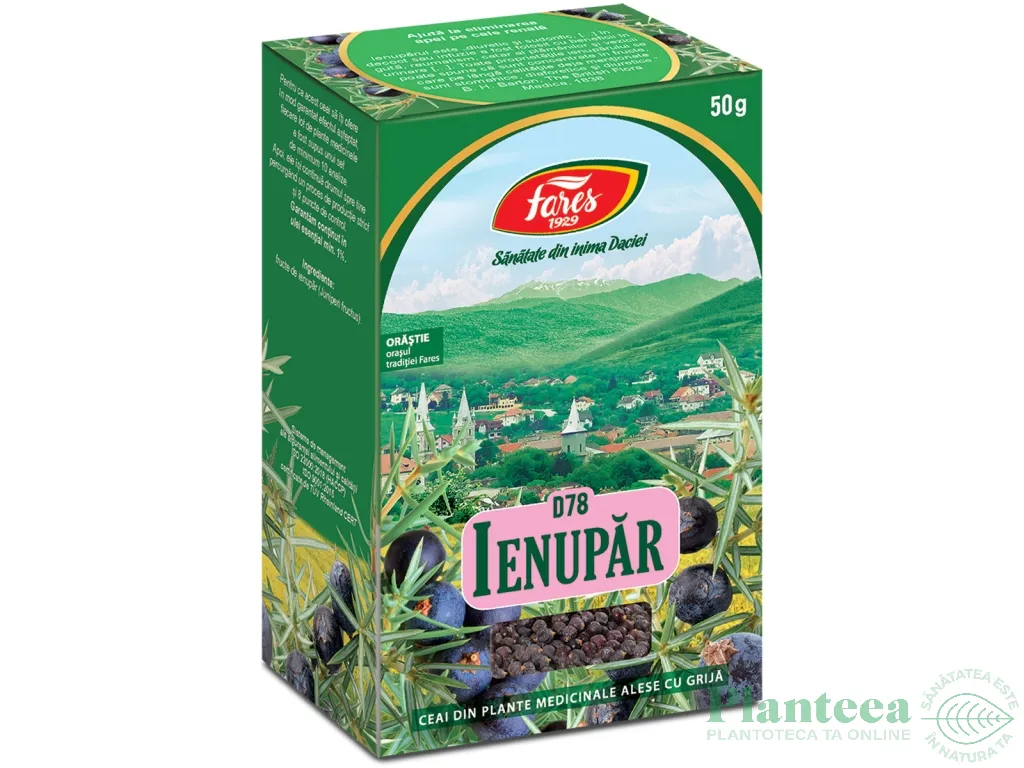 Ceai ienupar 50g - FARES