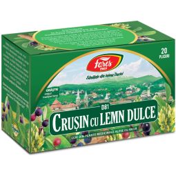 Ceai crusin lemn dulce 20dz - FARES