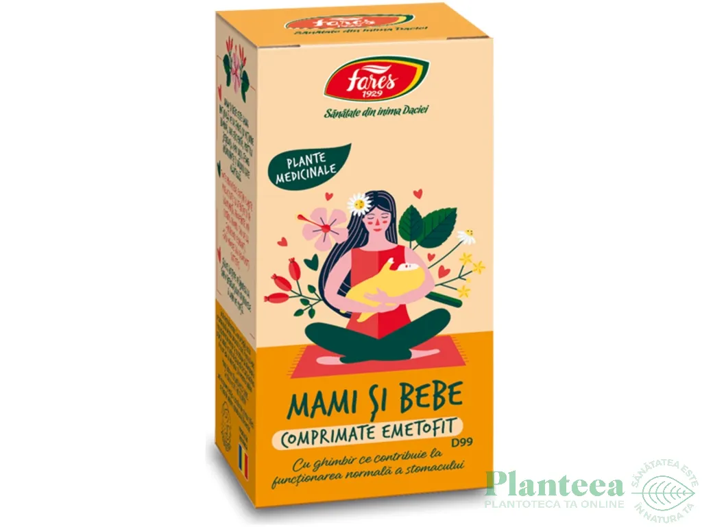 Emetofit Mami&Bebe 30cp - FARES