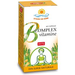 B complex vitamine naturale 60cps - FARES