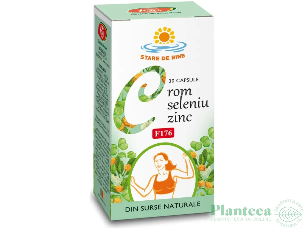 Crom seleniu zinc 30cps - FARES