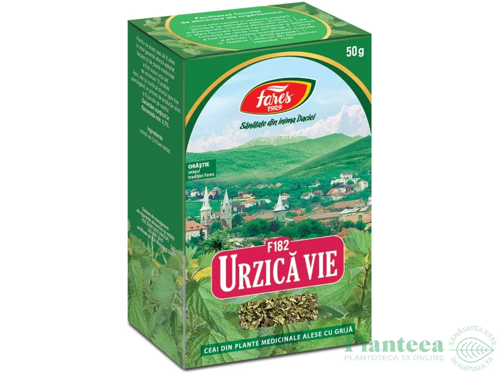 Ceai urzica vie iarba 50g - FARES