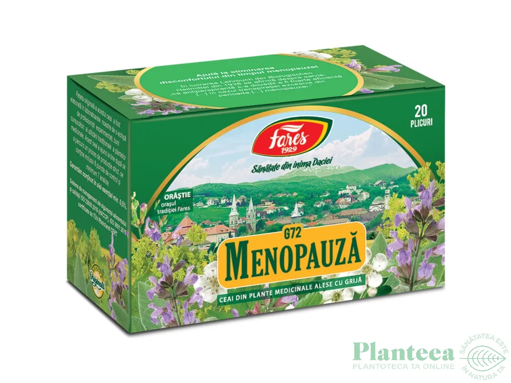 Ceai menopauza 20dz - FARES