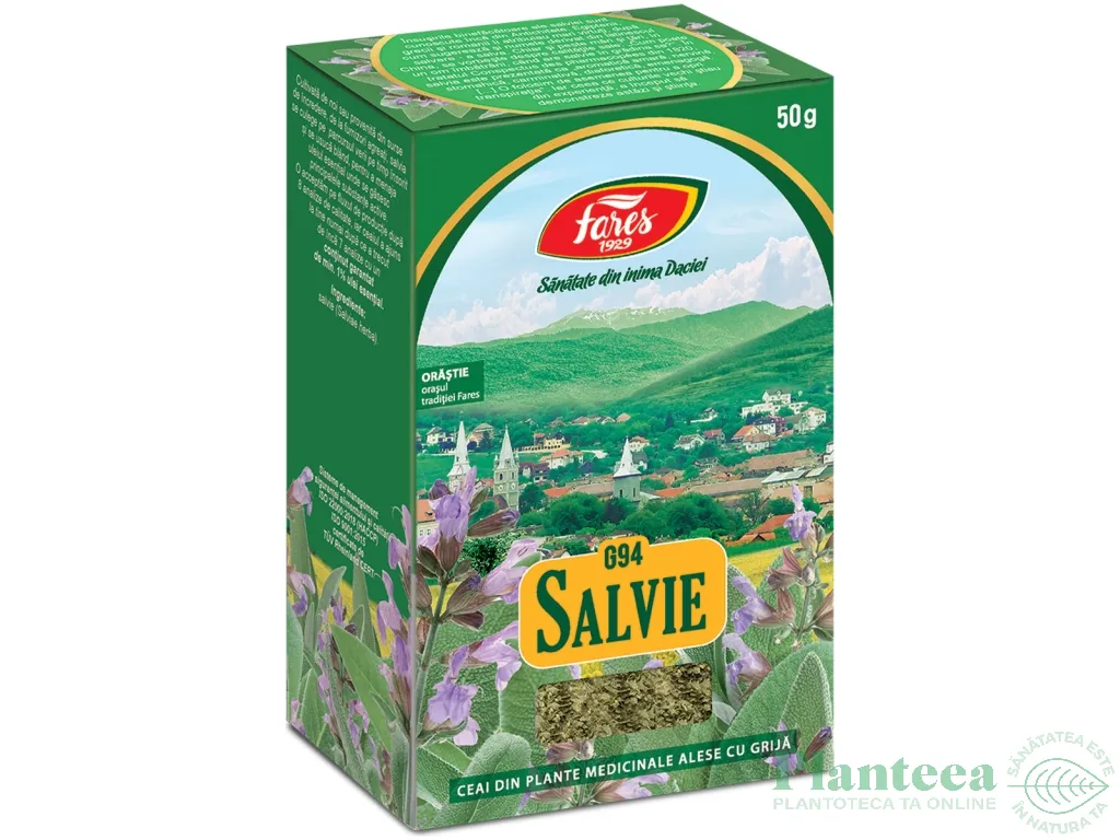 Ceai salvie 50g - FARES