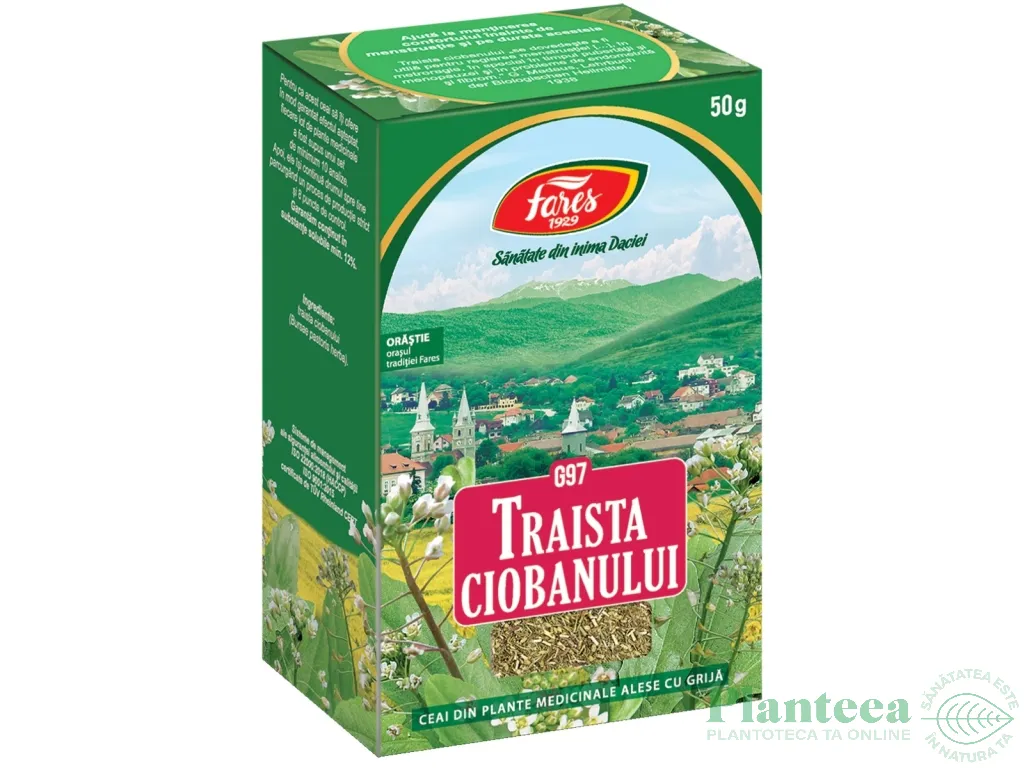 Ceai traista ciobanului 50g - FARES