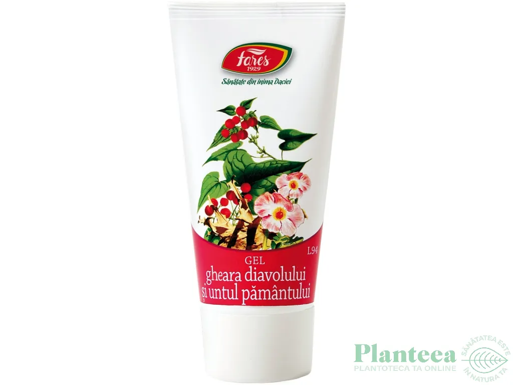 Gel gheara diavolului untul pamantului 50ml - FARES