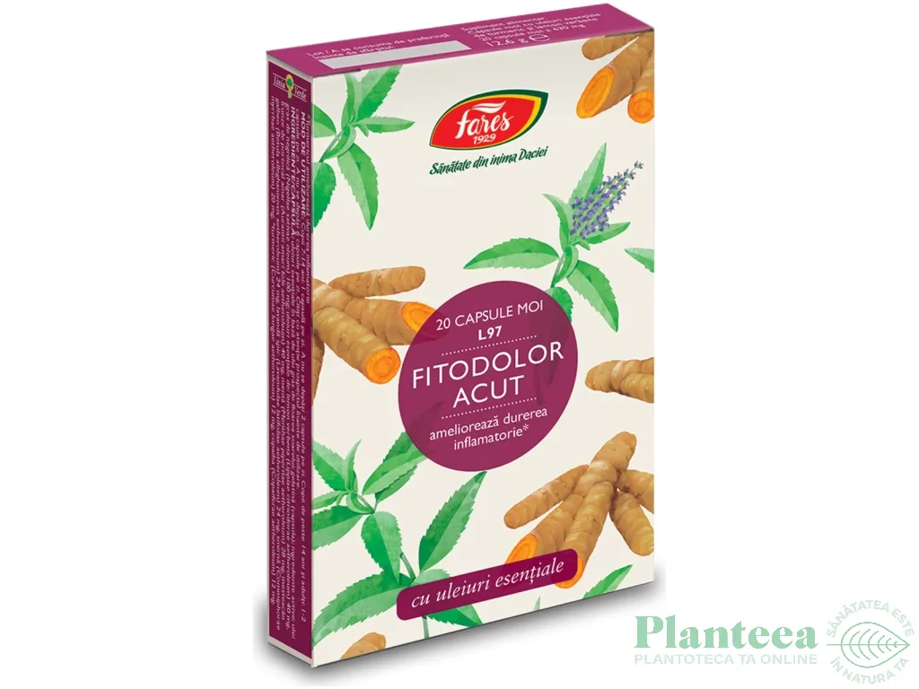 Fitodolor acut 20cps - FARES