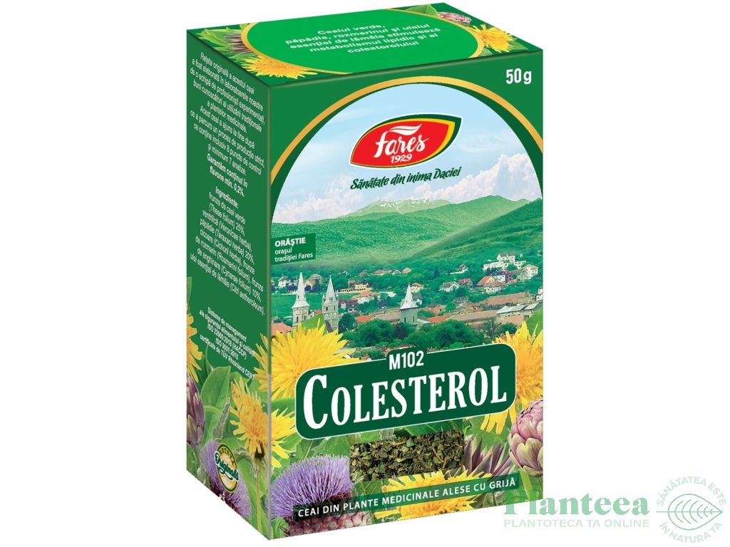 Ceai colesterol 50g - FARES