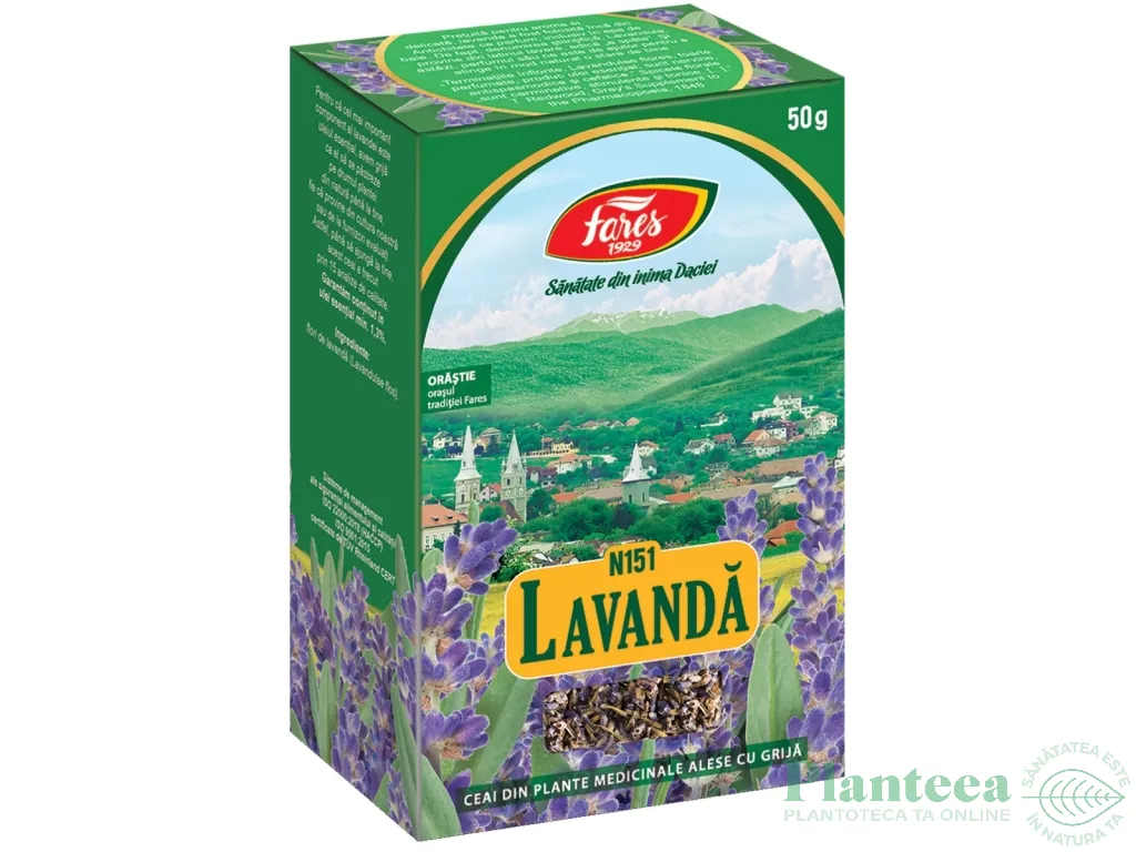Ceai lavanda 50g - FARES