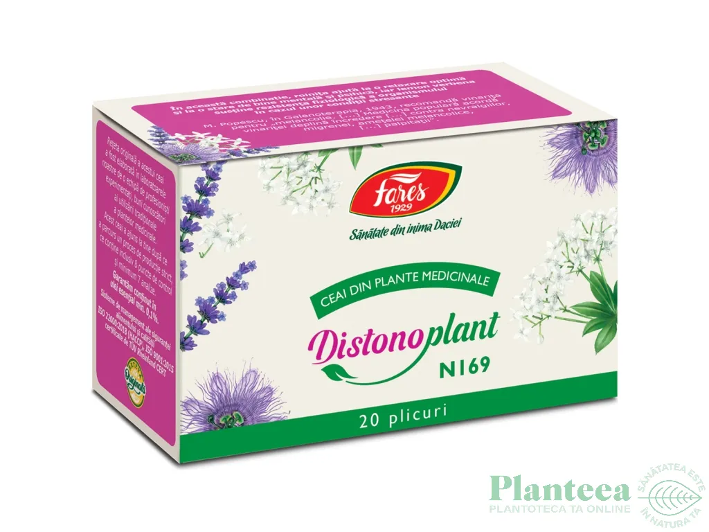Ceai distonoplant 20dz - FARES