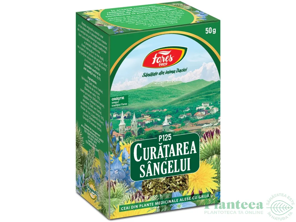 Ceai curatare sange 50g - FARES
