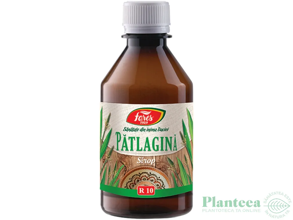 Sirop patlagina clasic 250ml - FARES