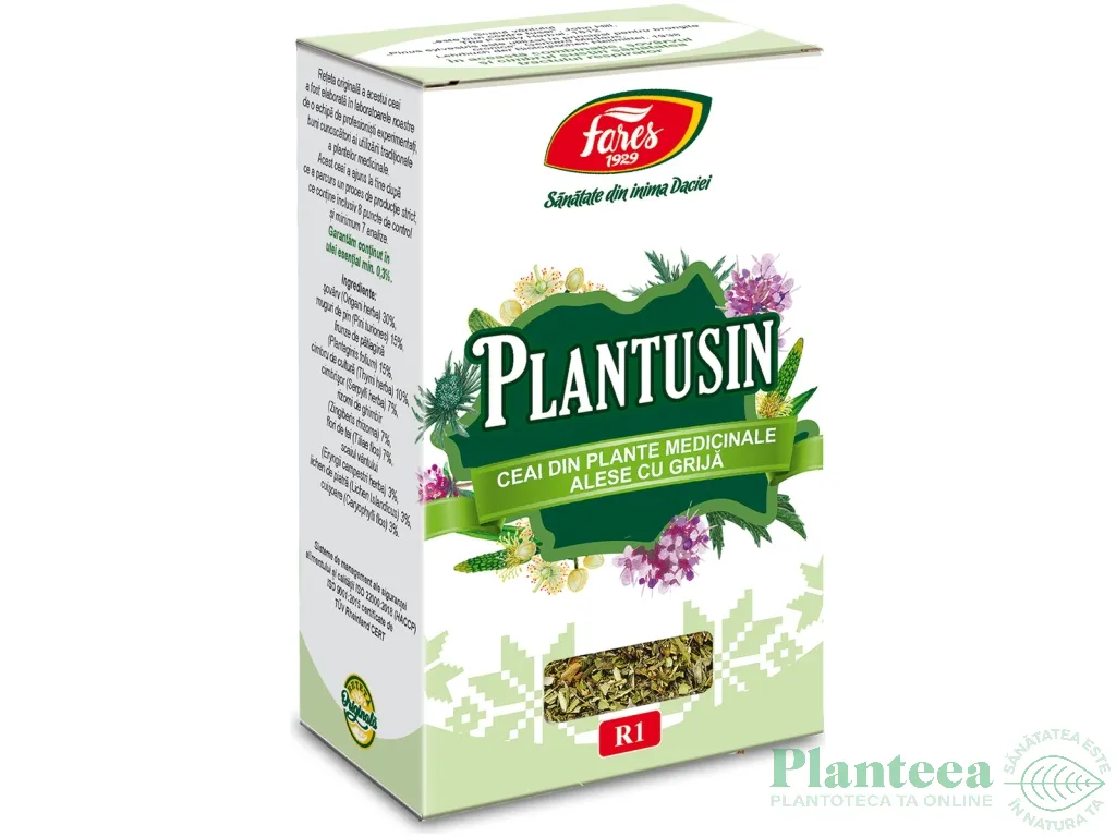 Ceai Plantusin [AntiBronsitic] 50g - FARES