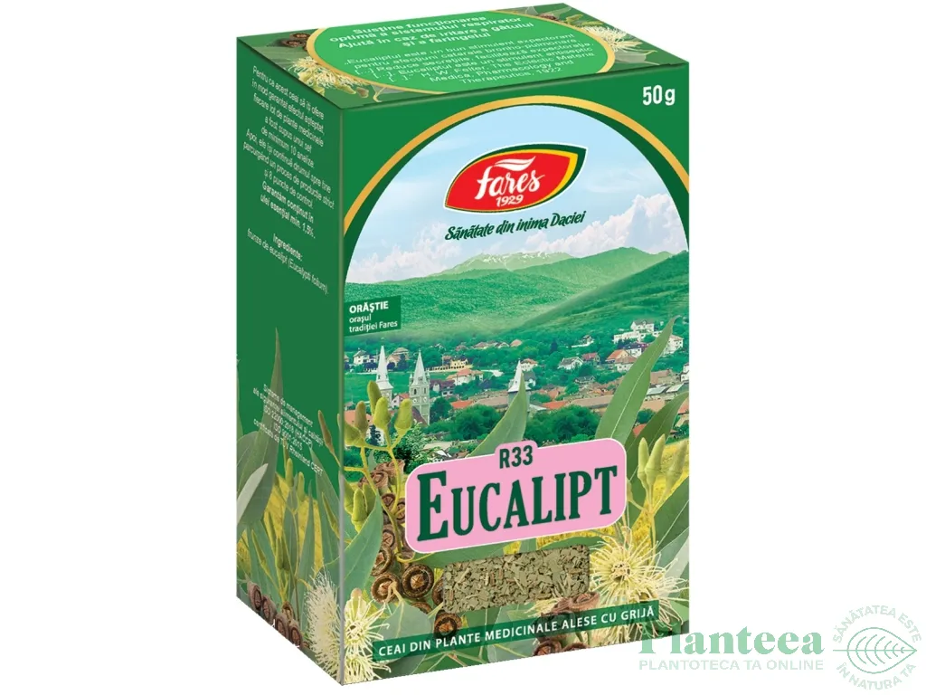 Ceai eucalipt frunze 50g - FARES
