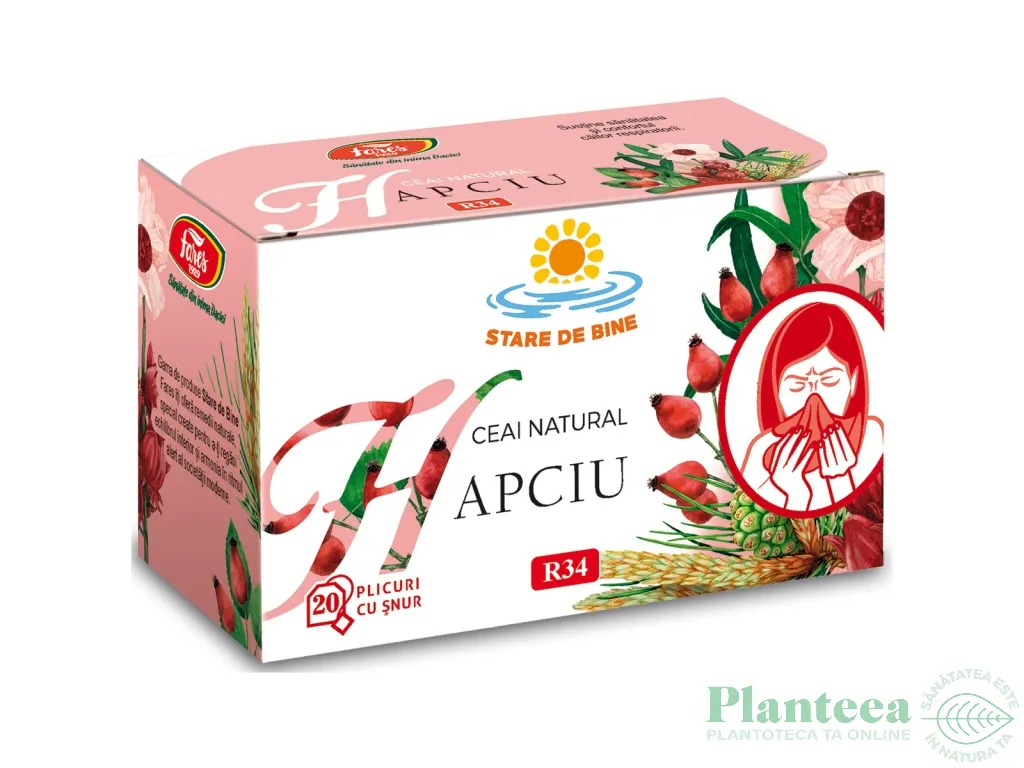 Ceai natural Hapciu 20dz - FARES