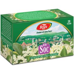Ceai soc flori 20dz - FARES