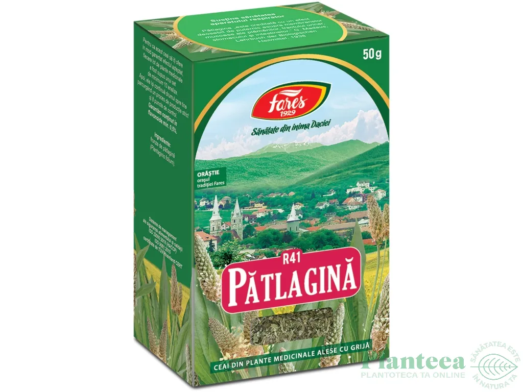 Ceai patlagina 50g - FARES