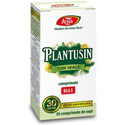 Plantusin comprimate supt Tuse Seaca 30cp - FARES