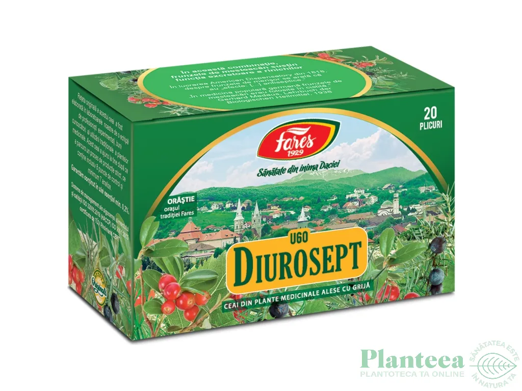Ceai diurosept 20dz - FARES