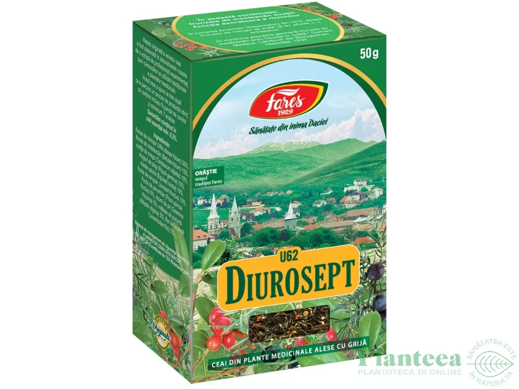 Ceai diurosept 50g - FARES