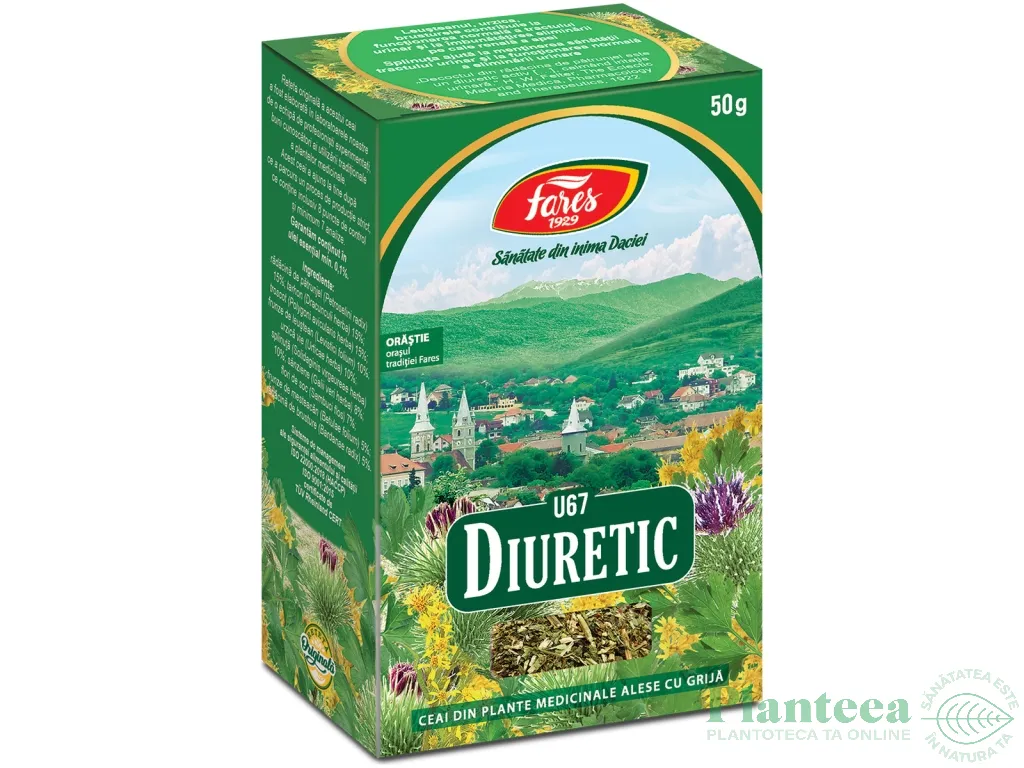 Ceai diuretic 50g - FARES