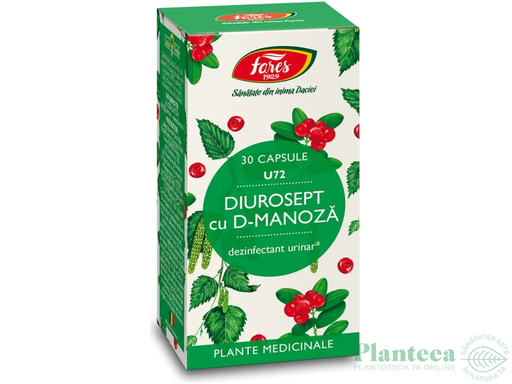 Diurosept cu D~manoza 30cps - FARES