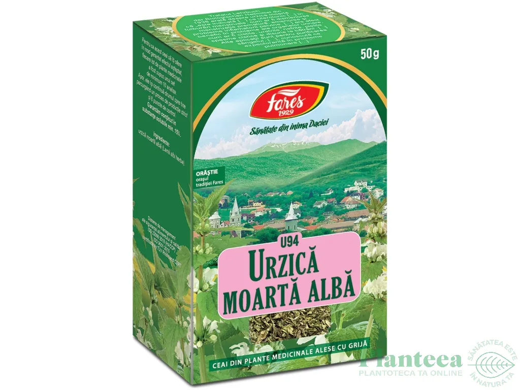Ceai urzica moarta alba 50g - FARES