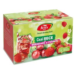 Ceai rece merisoare fragute 12dz - FARES
