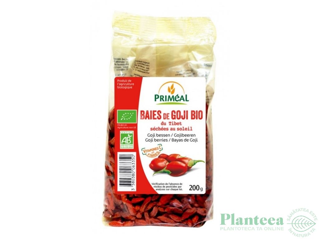 Goji fructe uscate eco 200g - PRIMEAL