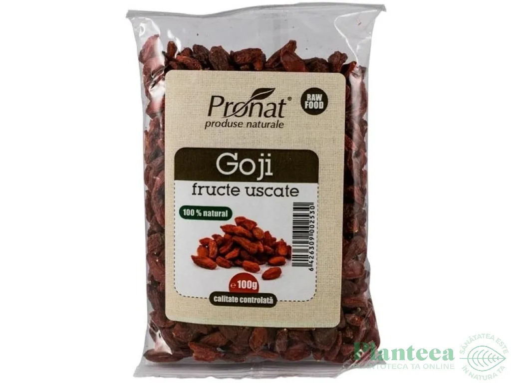 Goji uscat 100g - PRONAT