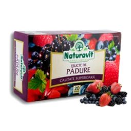 Ceai fructe padure 20dz - NATURAVIT