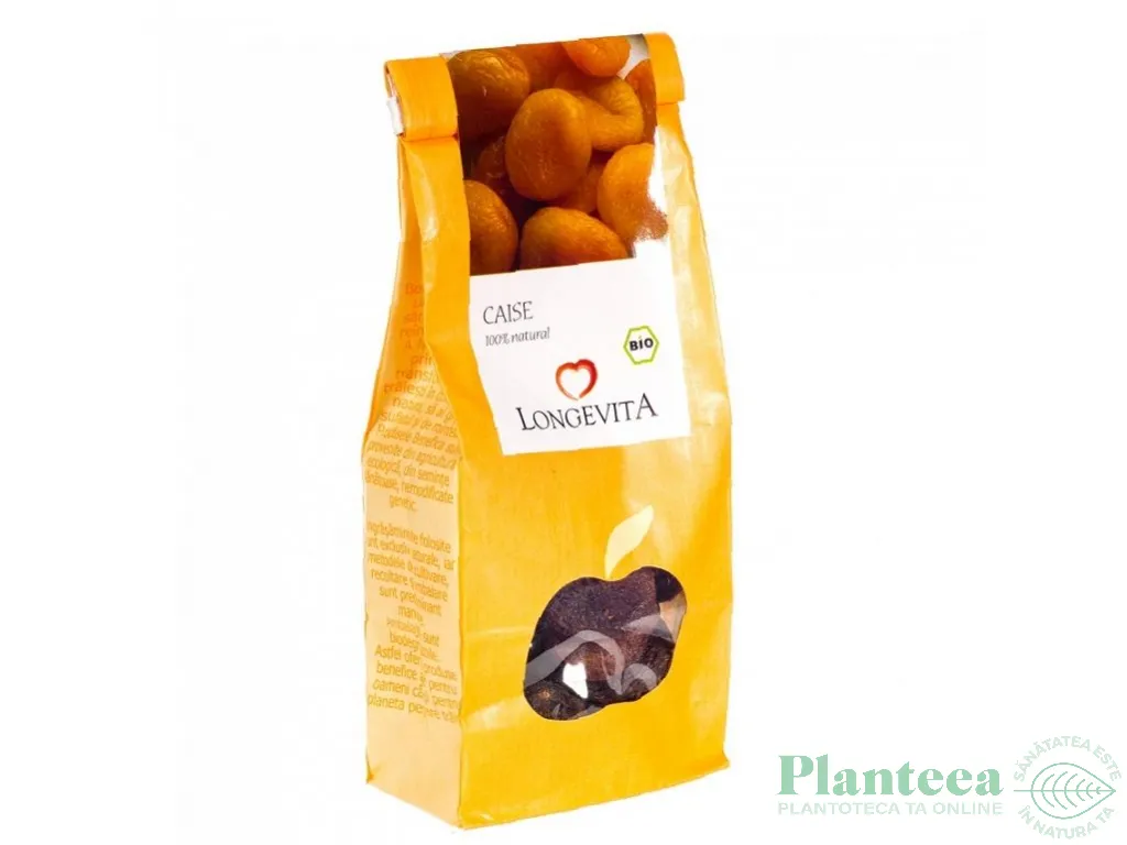 Caise uscate nesulfurate eco 150g - LONGEVITA