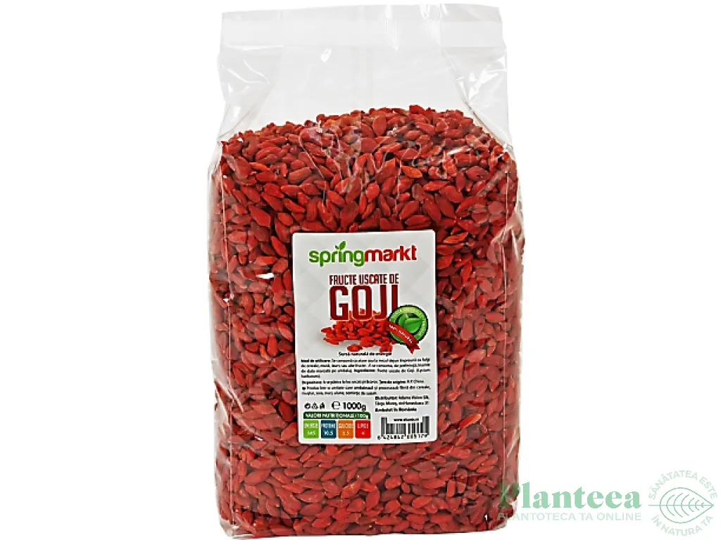 Goji uscat 1kg - SPRINGMARKT