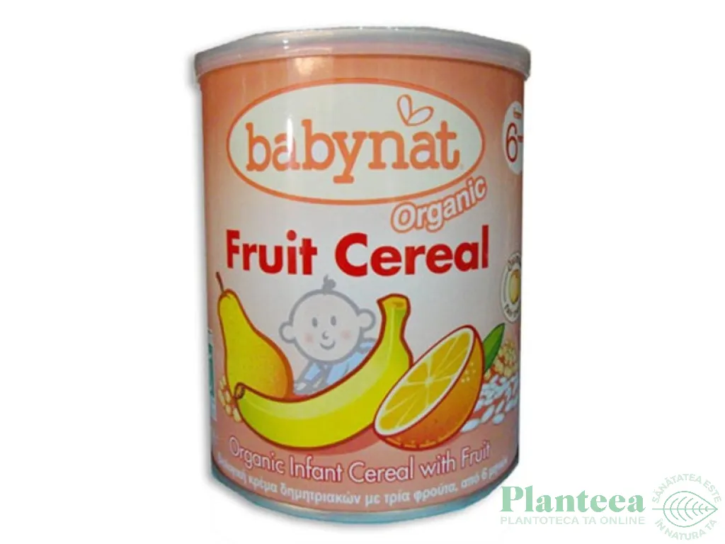 Cereale orez quinoa 3fructe bebe +6luni eco 220g - BABYBIO