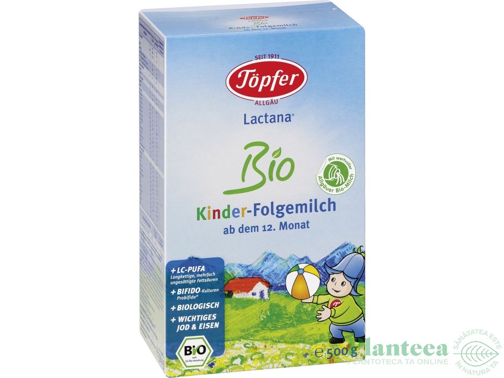 Lapte formula Lactana +12luni 500g - TOPFER