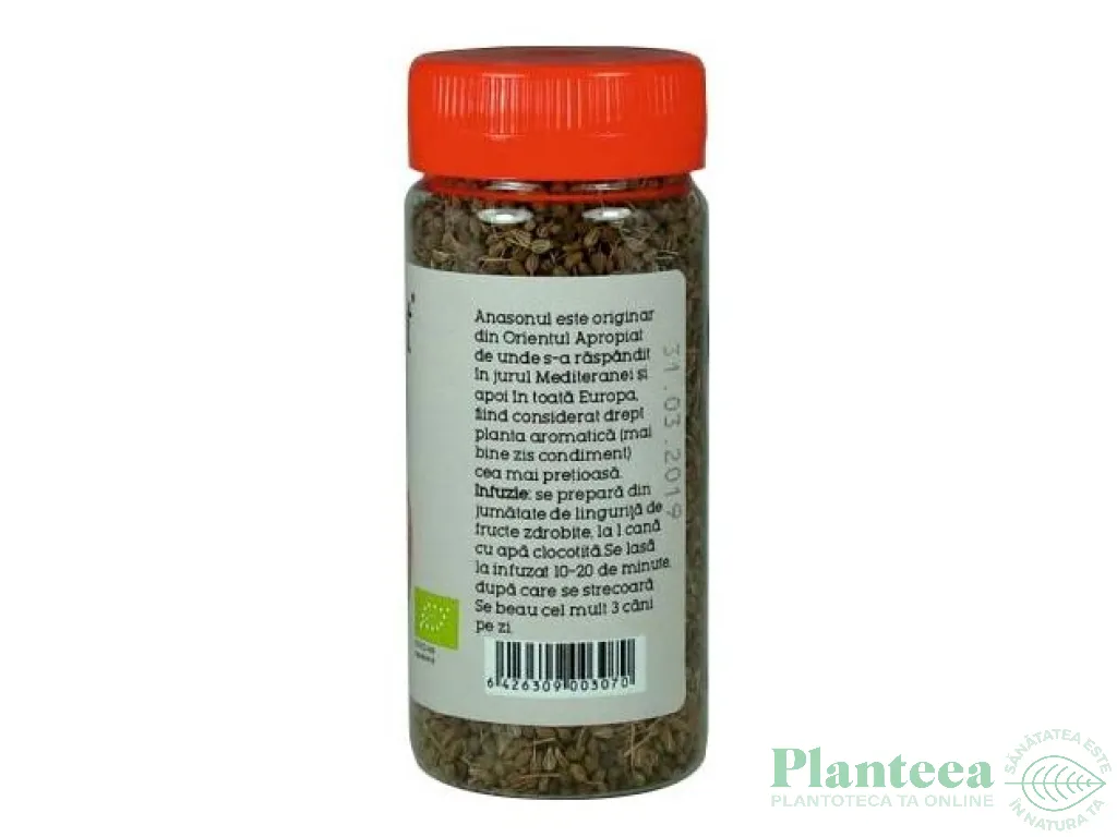 Condiment anason seminte bio 50g - PRONAT