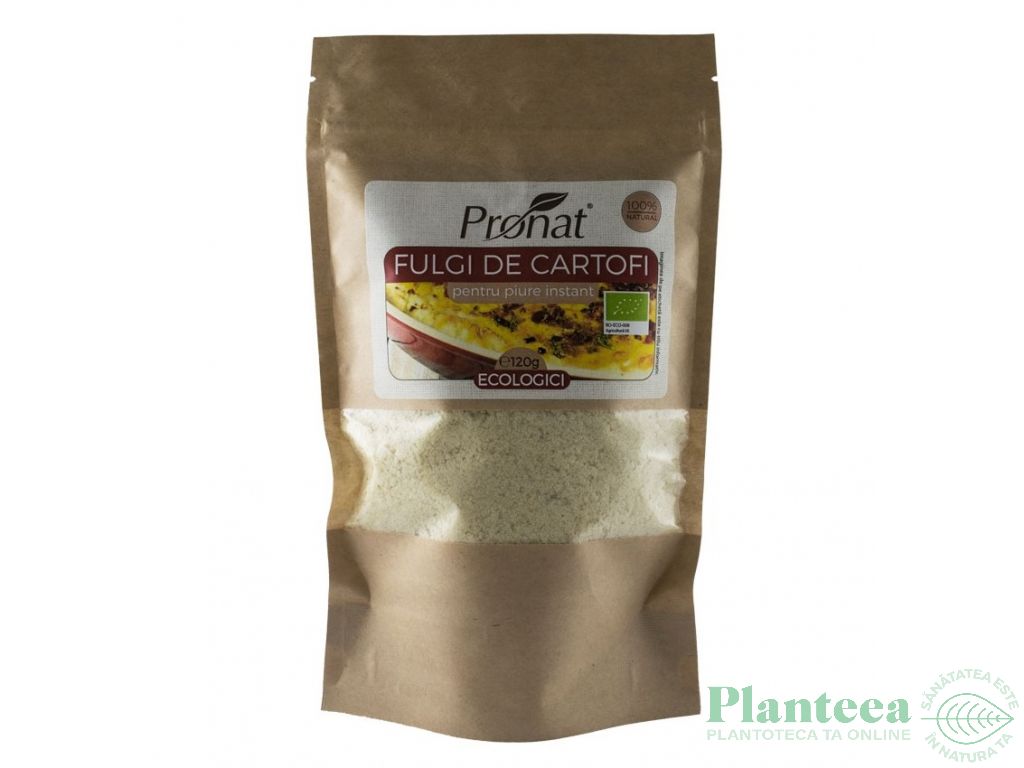 Fulgi pt piure cartofi eco 120g - PRONAT