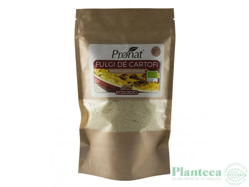 Fulgi pt piure cartofi eco 120g - PRONAT
