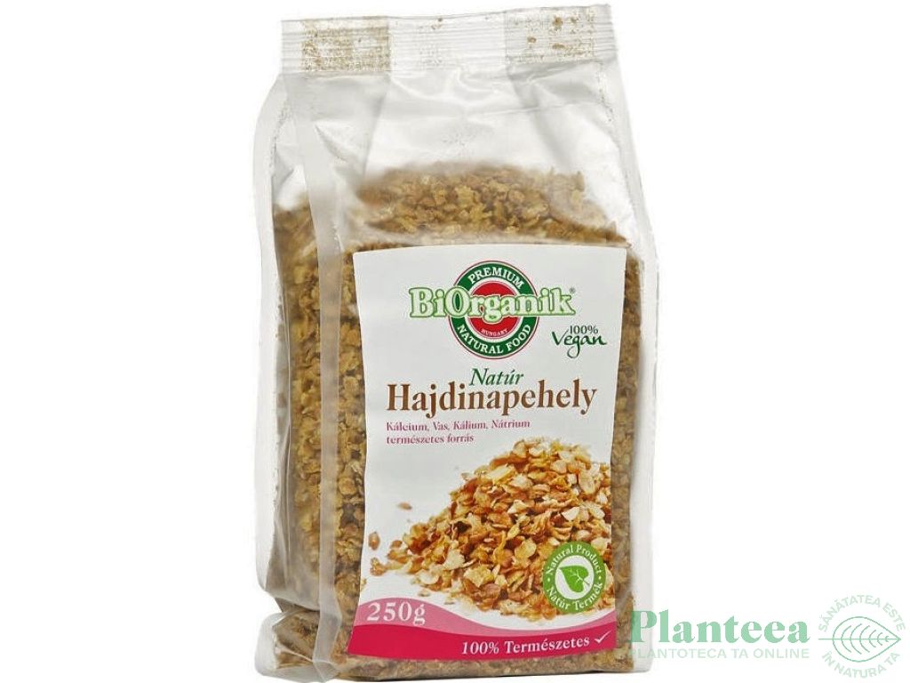 Fulgi hrisca crocanti 250g - BIORGANIK